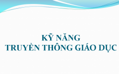 Kỹ năng truyền thông trong giáo dục