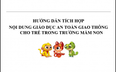 Hướng dẫn tích hợp giáo dục an toàn giao thông cho trẻ mầm non