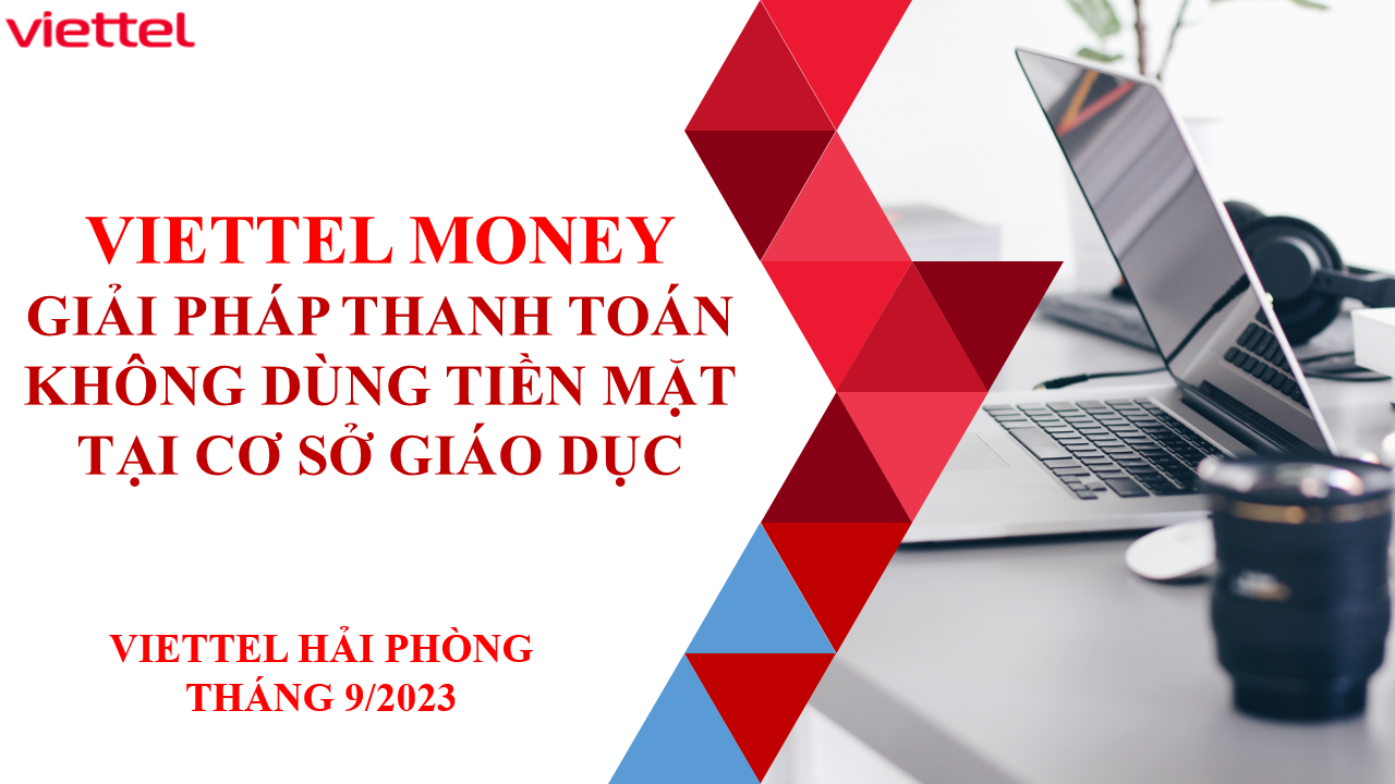 Giải pháp thanh toán không dùng tiền mặt tại cơ sở giáo dục